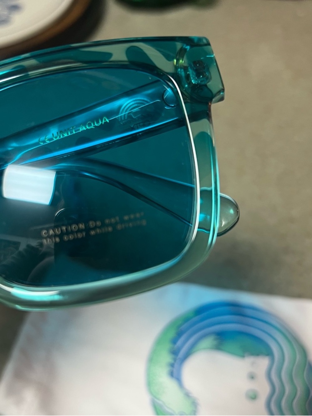 New Rainbow Optix Sunglasses
The Unit Style in Serenity Aqua - Picture 4 of 5